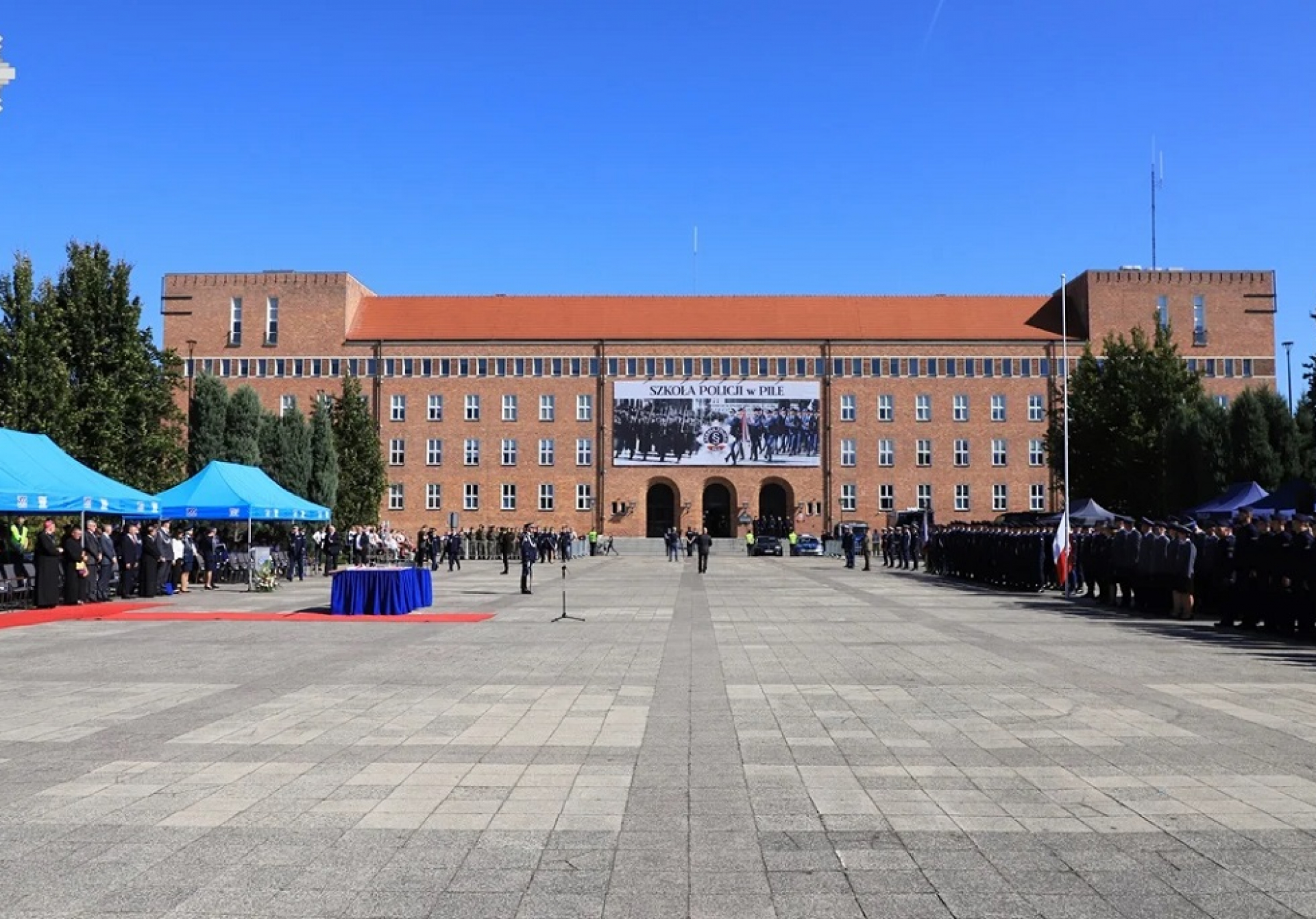 Uroczystość w Szkole Policji