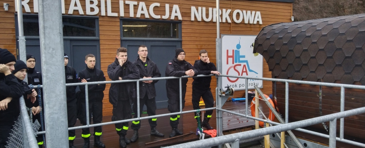 Lekcja w terenie dla grup strażackich