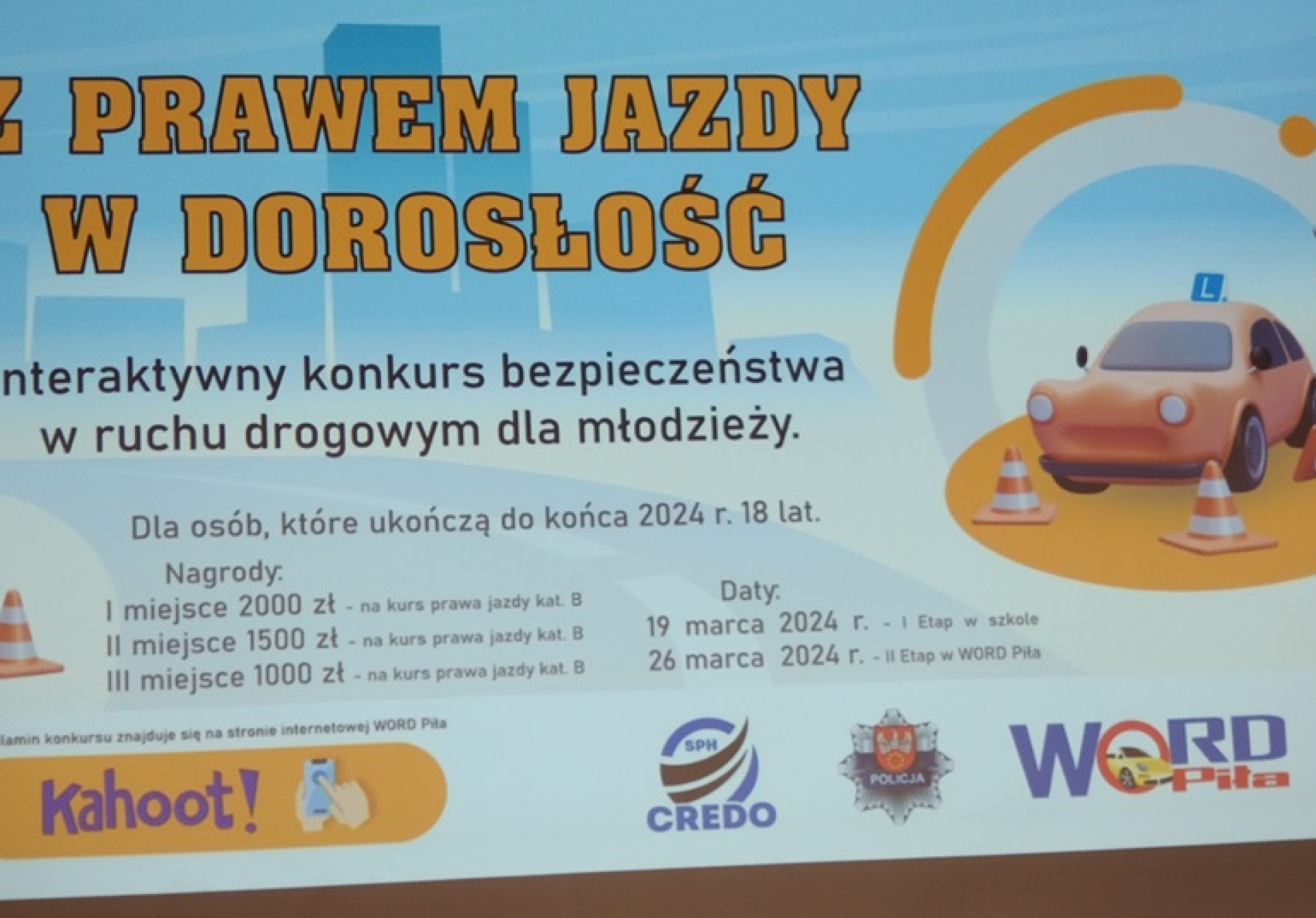 Konkurs „Z prawem jazdy w dorosłość"