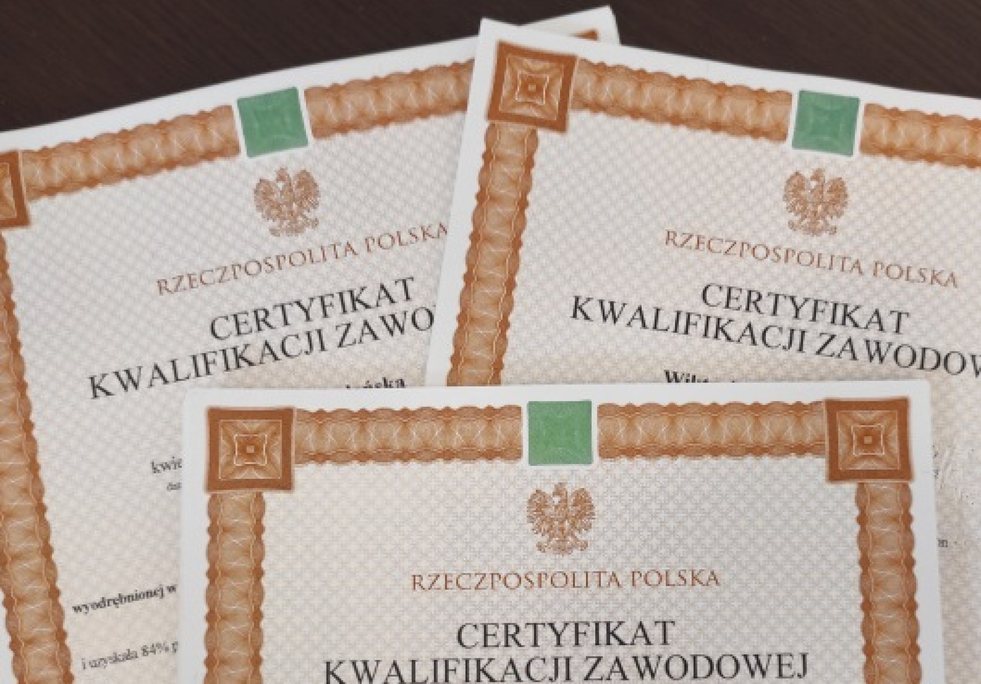 Dyplomy Zawodowe dla Absolwentów