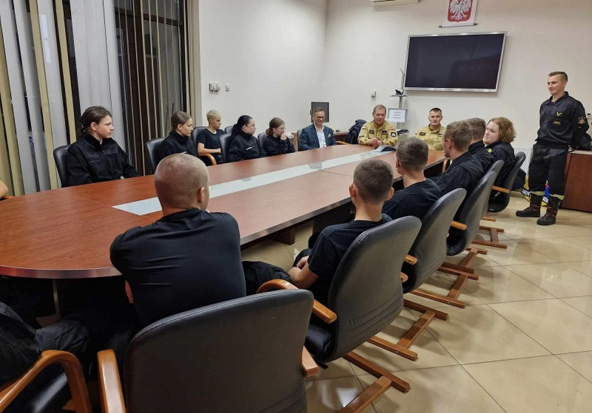 Inauguracja działalności Szkolnego Klubu Strażackiego