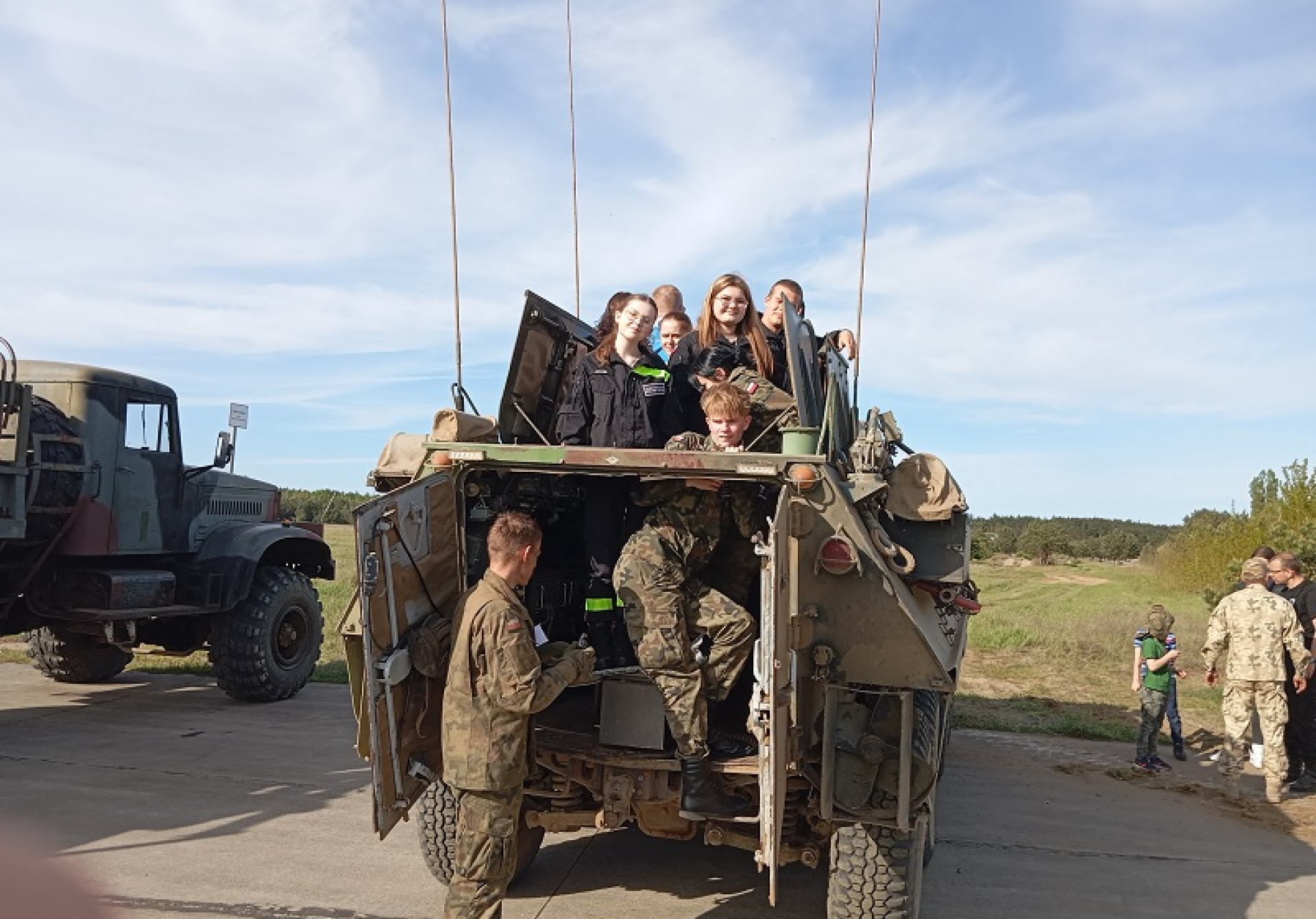 Czołg K2 i nasi kadeci