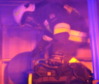 Kadeci na marszu terenowym i zajęciach służb ratowniczych