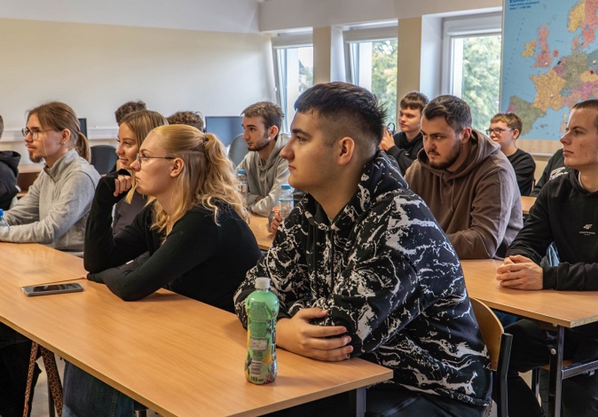 Uczniowie na XII Pikniku Technicznym w ANS w Pile