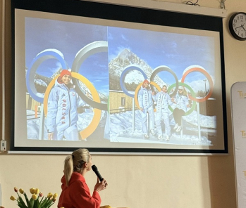 Nasza olimpijka Klaudia Adamek wraca na „Teatralną” – wielkie marzenia zaczynają się tutaj!