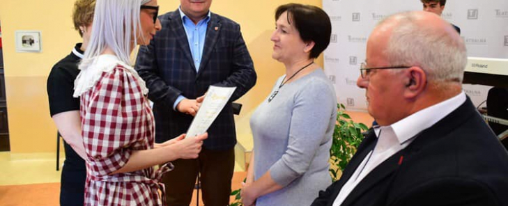 Pożegnanie maturzystów